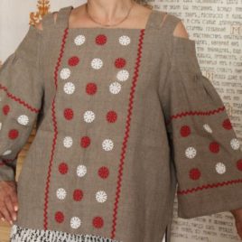Блузка на бретельках