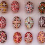 Писанки на дерев'яних заготовках