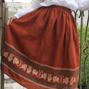Спідниця теракотова