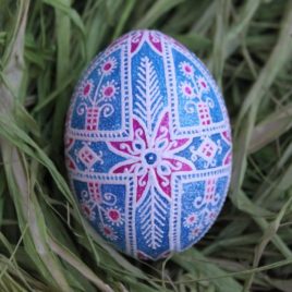 Коробка для 5-х писанок (з ложементом) – Майстерня Оксани Білоус