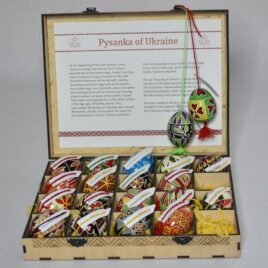 Набір “Pysanka of Ukraine” на курячих яйцях (en.)