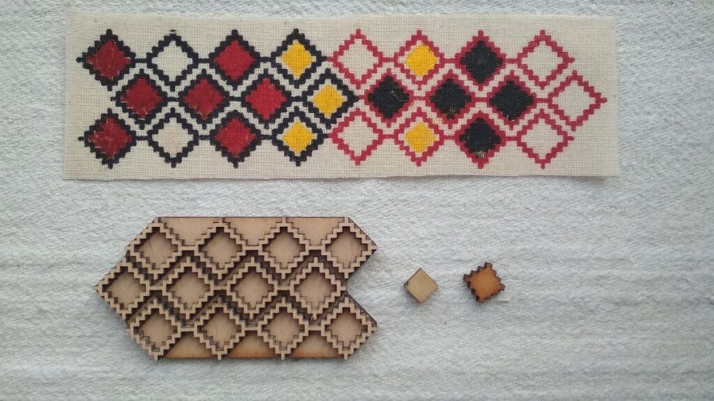 Wooden stamp