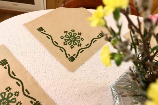 Set: table runner and six napkins - Image 5