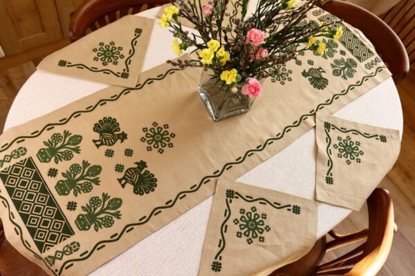 Set: table runner and six napkins - Image 6