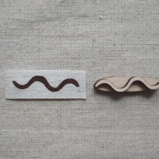 Wooden block stamp (S-078)