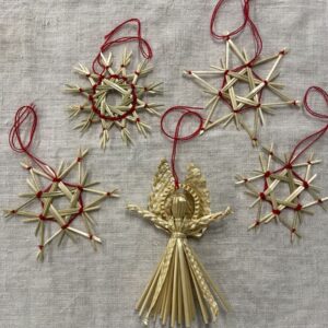 Набір прикрас з соломи (P-928)