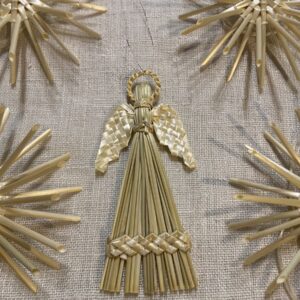 Набір прикрас з соломи (P-929)