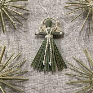 Набір прикрас з соломи (P-930)