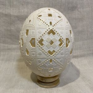 Писанка на страусиному яйці (P-281)