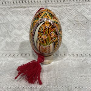 Писанка на гусячому яйці (P-960)