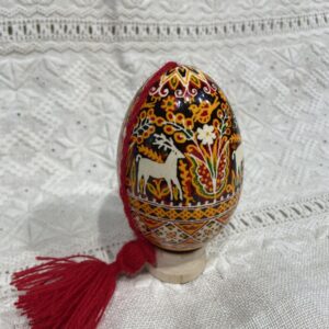 Писанка на гусячому яйці (P-962)