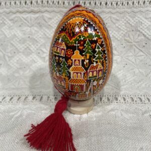 Писанка на гусячому яйці (P-965)