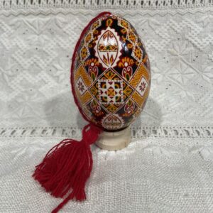 Писанка на гусячому яйці (P-968)